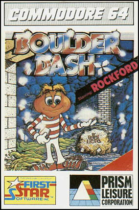 C64 Boulderdash Cover