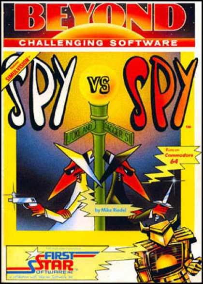 C64 Spy vs Spy cover