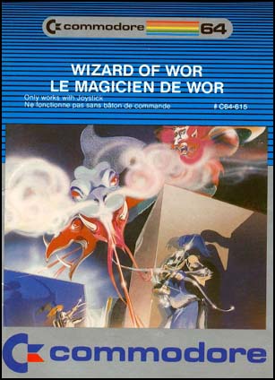 C64 Wizard of Wor Cover